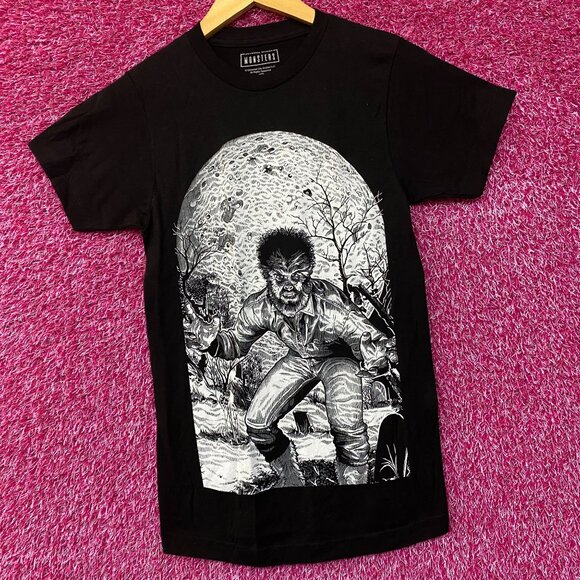 Universal Monsters The Wolf Man T-Shirt Extra Small - Picture 3 of 4